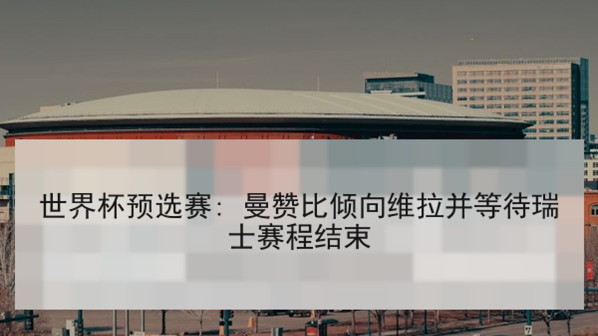 世界杯预选赛: 曼赞比倾向维拉并等待瑞士赛程结束